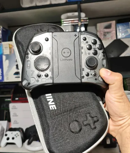 Controle mecânico c/ bag Nine LinYuvo novo sem uso em perfeito estado, parcelo no cartão