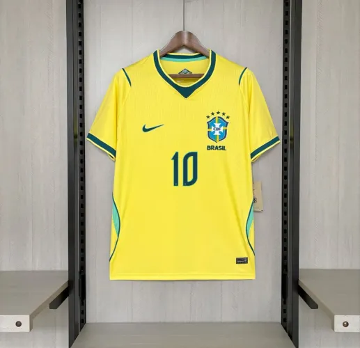 Camisa Seleção brasileira amarela Neymar 10