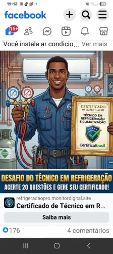 Estalaçao manutenção e concertos em ar condicionado e central de ar geladeiras etc