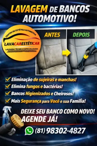 Lavagem de Bancos automotivo