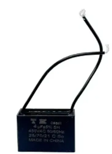 Capacitor 4uF 450VCAV c/ fio