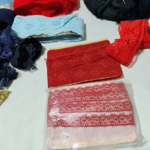 Filó rendas costura lote inteiro por 60,00