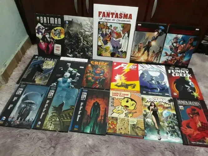 Quadrinhos Marvel, Dc, Quarteto, Vingadores, X-Men, Batman