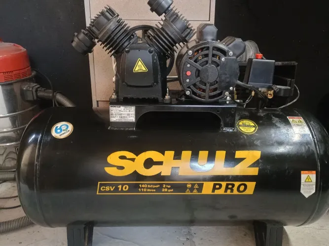 Compressor 10 pés 100 litros monofásico 