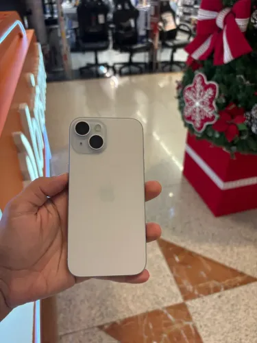 iPhone 15 Branco - 128 GB | Todo Original | Com Caixa