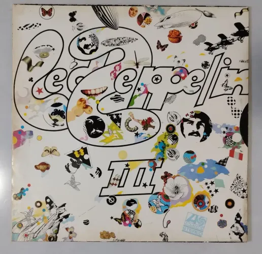 LP Disco de Vinil Led Zeppelin III Gatefold Nacional 1977 Cheiro de Novo Raro Robert Plant