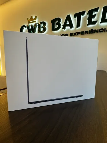 MacBook Air 2025 M4 16GB/512SSD Midnight 13.6? - NOVO LACRADO - LOJA FÍSICA 