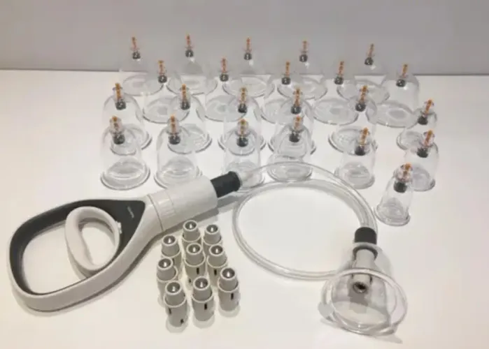 Kit ventosaterapia 24 copos
