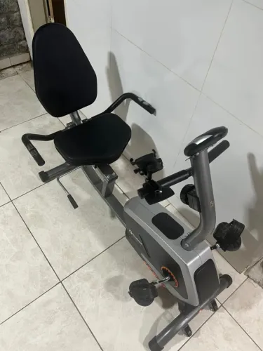 BICICLETA ERGOMETRICA HORIZONTAL GALLANT ELITE MAGNETICA MUITO NOVA