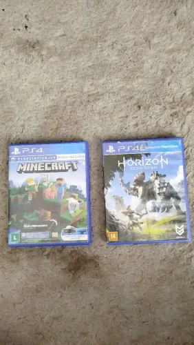 Minecraft e Horizon Zero Dawn | PS4 | PlayStation 4