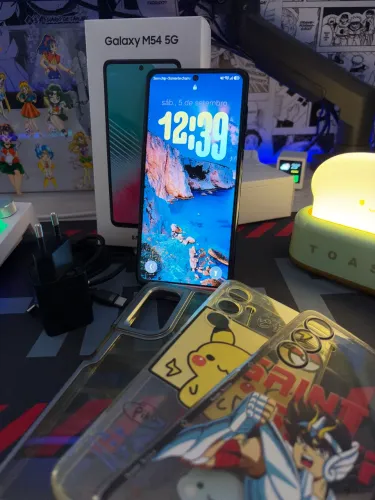 Samsung Galaxy M54 5G Câmera 108mpx Dual SIM 256 GB Azul Escuro 8 GB RAM