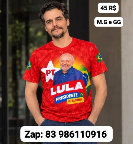 Camisa do Lula 