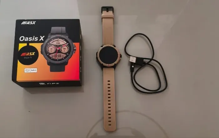 Smartwatch Masx OasisX com GPS Integrado, Alexa, Batimentos Cardíacos.....e etc