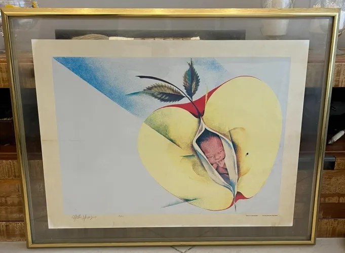 Quadro Decorativo com Moldura