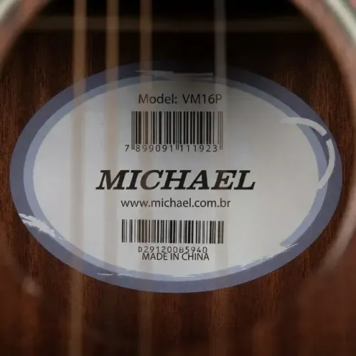 Violão Michael Acústico Infantil Modelo VM16P Usado