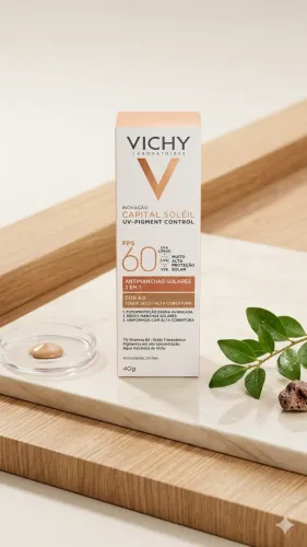 Filtro solar com cor 4 Vichy
