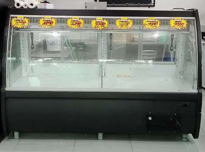 Balcão expositor refrigerado gelopar 2,1m