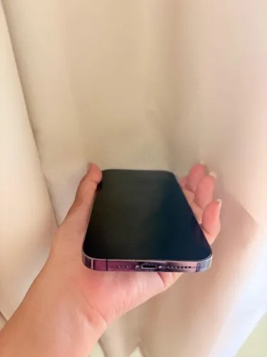 iPhone 14 Pro Max, roxo, 128GB.