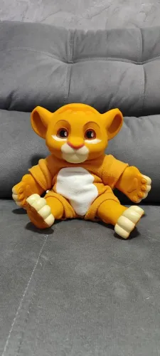 Boneco do Simba Rei Leão