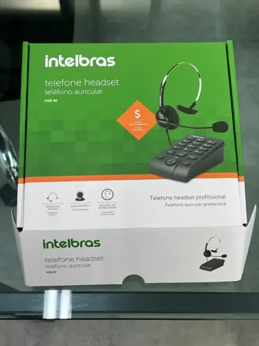 Telefone Headset - HSB 40 - Intelbras 