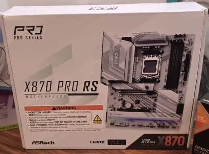Vendo Placa mãe Asrock X870 Pro RS