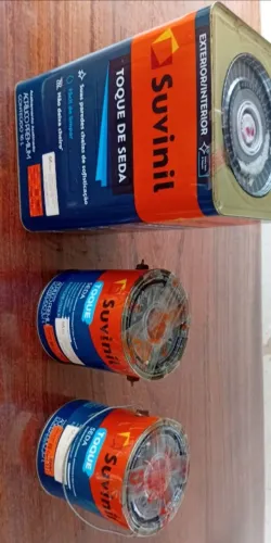 Tinta Acrílica acetinada Suvinil Bolsa de veludo 22,4 L 