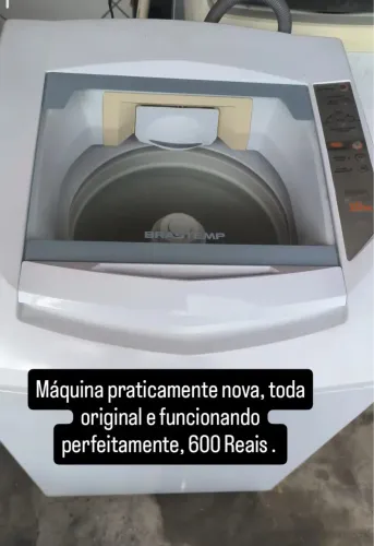 MÁQUINA DE LAVAR BRASTEMP