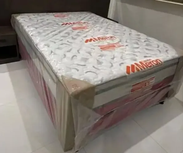 Cama box casal