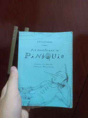 Livro As aventuras de Pinóquio 