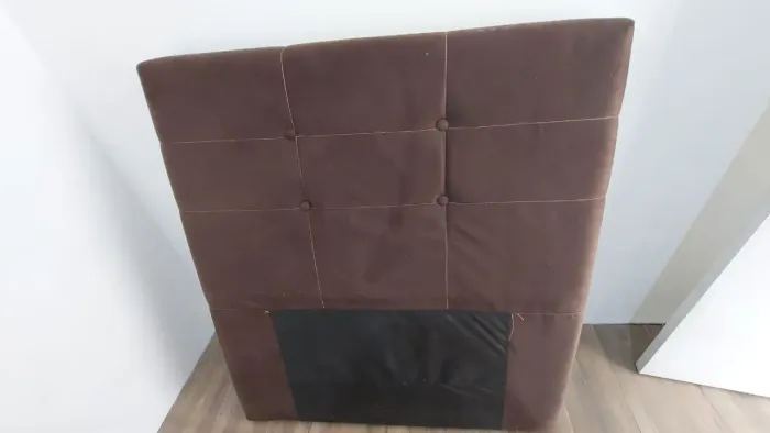 Cabeceira solteiro suede