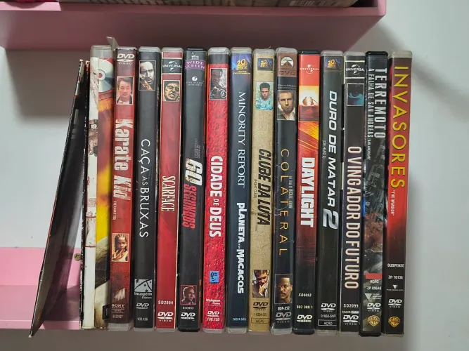 LOTE DVD's AÇÃO 