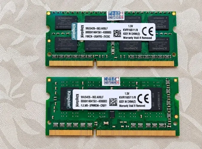 Memória RAM Kingston DDR3 8GB para Notebook