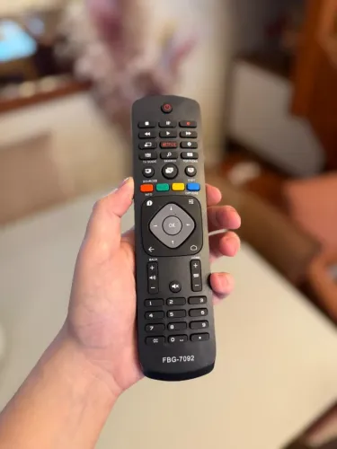 Controle Remoto Tv Compatível Philips Smart FBG-7092