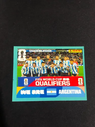 Figurinha da copa 2026