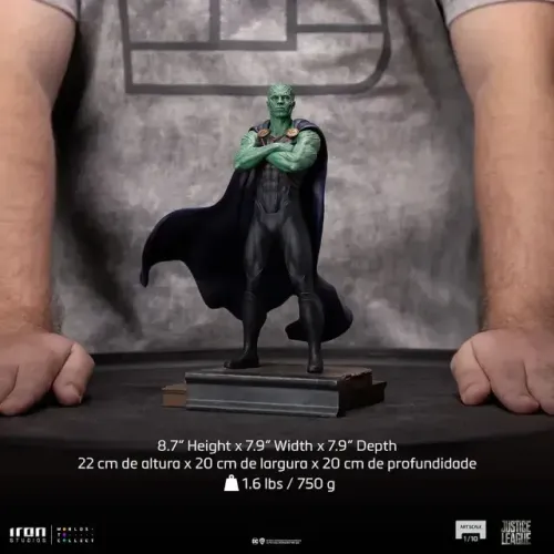 Martian Manhunter - Exclusivo Ccxp 22 - Iron Studios - 1/10