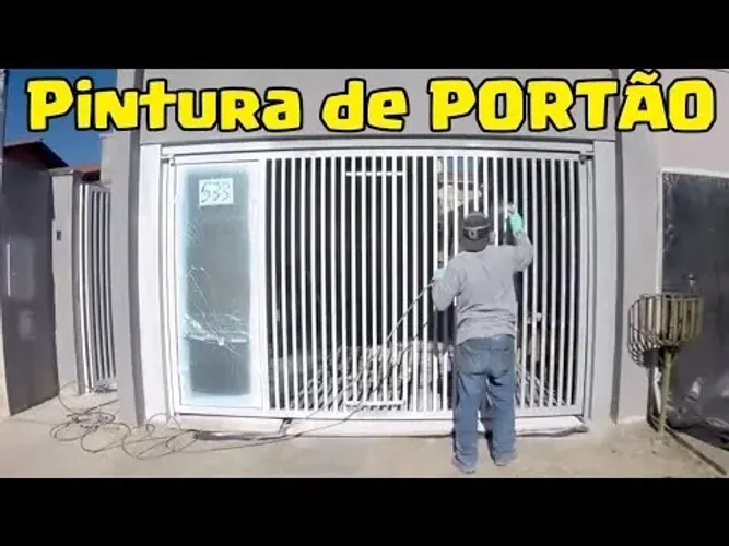 Pintura de Portões e ferragens