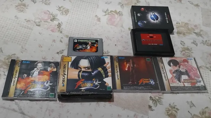 Sega saturn the king of fighters 800,00 todos!