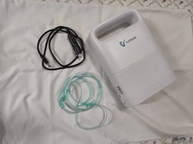 VARON VP-2 - Concentrador de Oxigênio Portátil 5L com Função de Fluxo Pulsátil