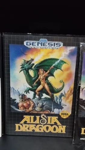 ALISIA DRAGON SEGA MEGA DRIVE ORIGINAL
