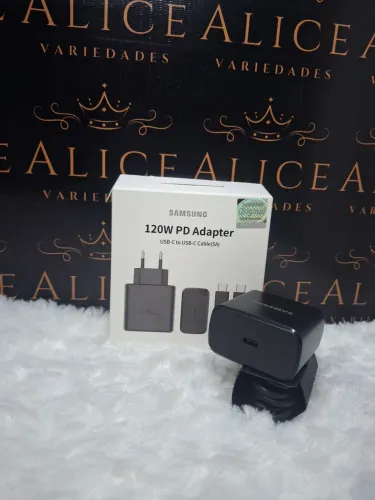 Carregador Samsung tipo C 120w