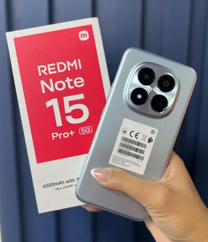 Redmi Note 15 Pro Plus ( 5G ) 512GB + 12GB RAM Global Preto e Azul POUCAS UNIDADES