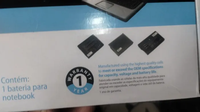 Bateria para notebook dele nova sem uso 