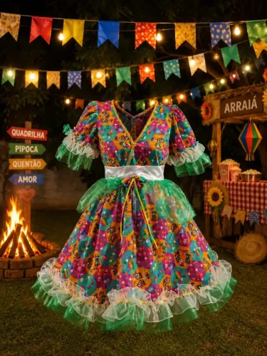 Vestido de quadrilha