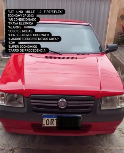 Fiat Uno Mille 1.0 Fire/ F.flex/ Economy 2P 2013