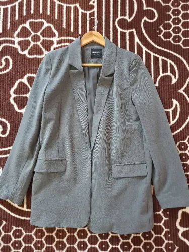 Blazer Alfaiatado Cinza