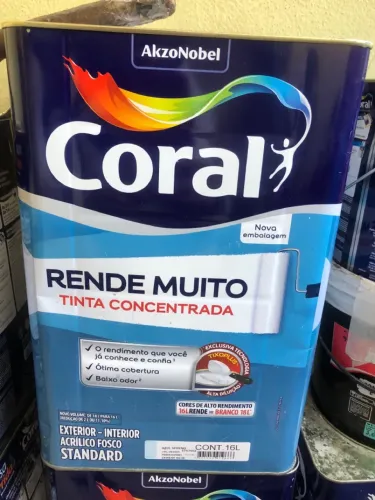 Lata tinta coral nova