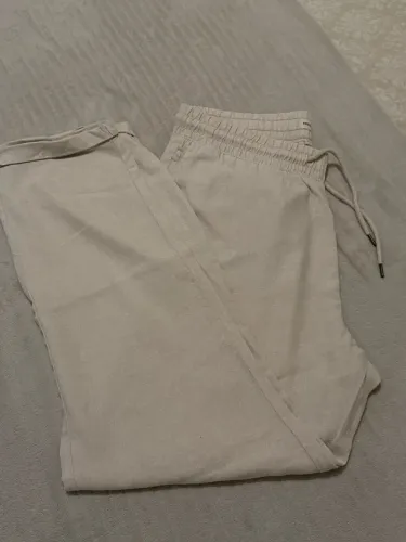 Calça de linho - HERING - BEGE