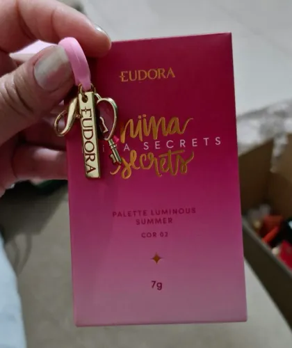 Paleta bronzer e blush Niina Secrets cor 02