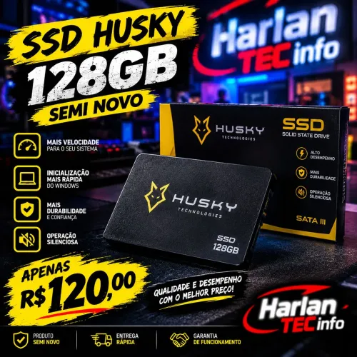 SSD Husky gamming 128GB excelente.