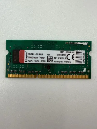 MEMÓRIA KINGSTON 4GB DDR3 NOTEBOOK